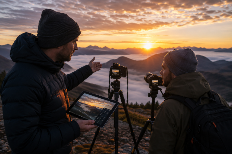 Dein Wunschmotiv im Kasten – Praxis-Workshop Landschaftsfotografie mit Stativ vor Ort – Praxis-Workshop in Mittelhessen